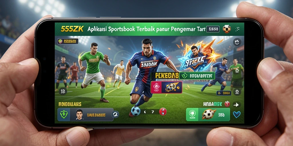 Tampilan screenshot gameplay Sportsbook 555ZK yang menarik.