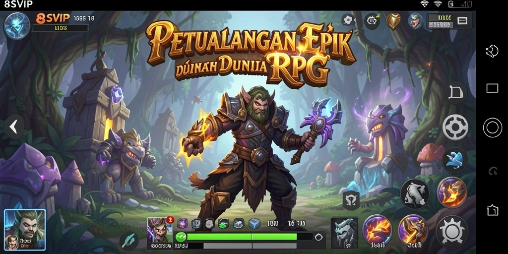 Gameplay RPG yang mendebarkan dan penuh tantangan di 8SVIP.