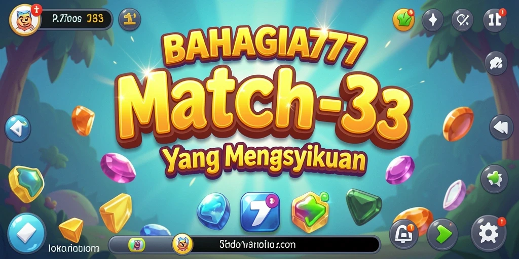 Tampilan gameplay seru dari BAHAGIA777 yang penuh warna.