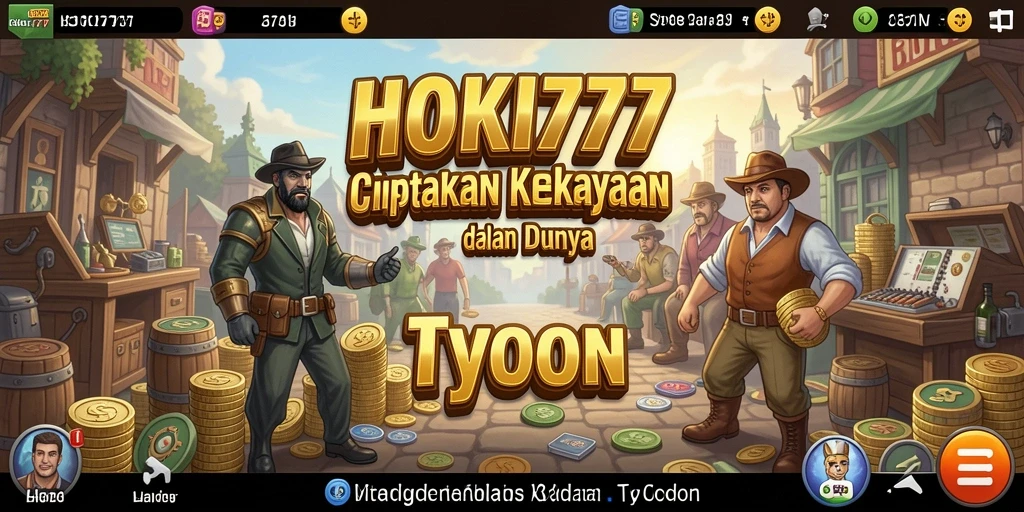 Tampilan gameplay HOKI777 yang memukau dan penuh strategi Tycoon.