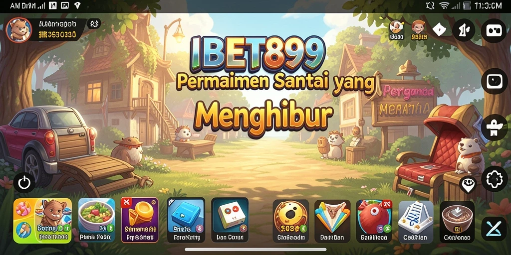 Tampilan gameplay IBET899 yang seru dan menghibur.