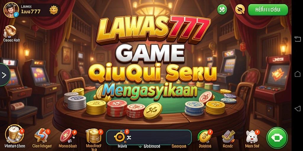 Tampilan gameplay QiuQiu yang seru dan menantang di LAWAS777.