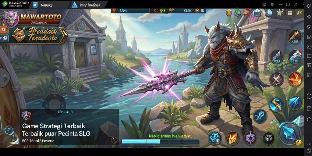 Tampilan gameplay seru dalam permainan MAWARTOTO yang menantang.