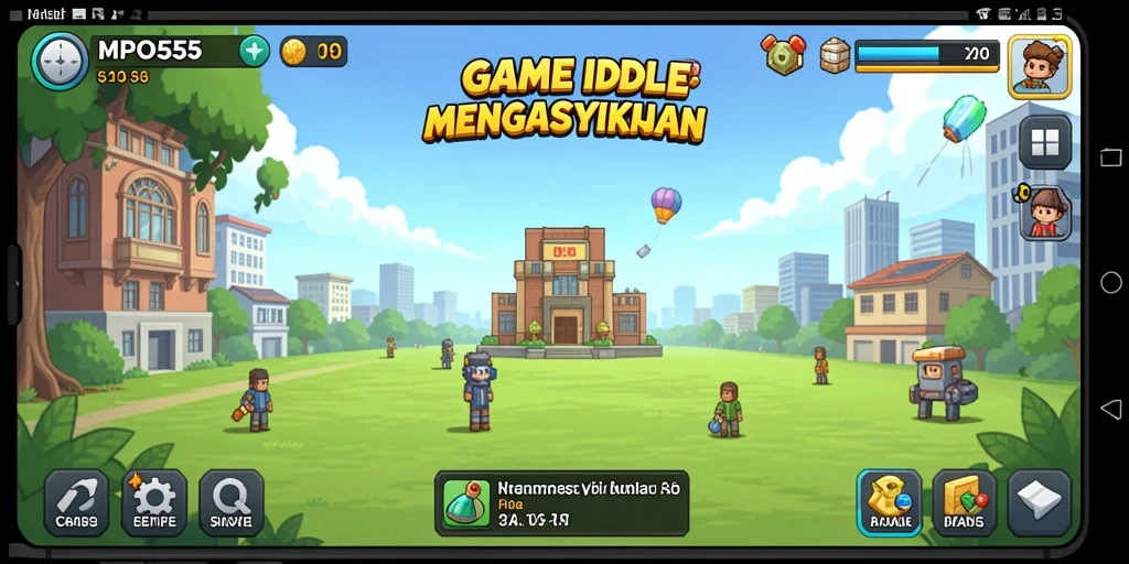 Tampilan gameplay MPO555 yang menarik dan mengasyikkan dalam kategori Idle.