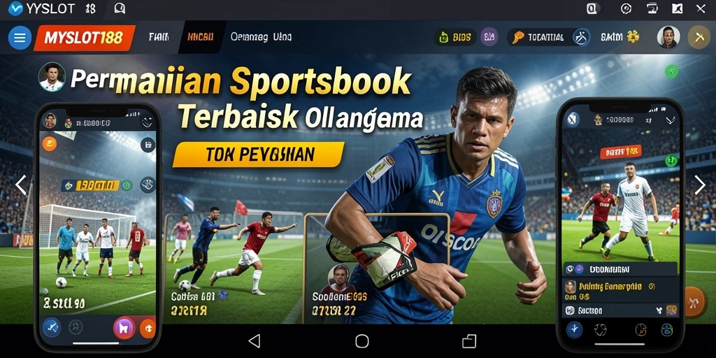 Tampilan antarmuka MYSLOT188 saat pertandingan berlangsung.