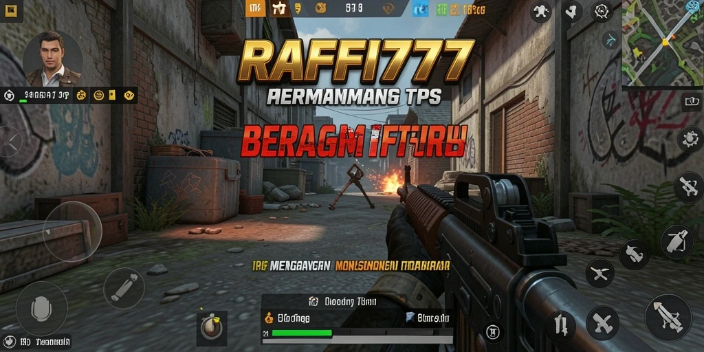 Screenshot RAFFI777 menunjukkan aksi pertempuran yang seru.