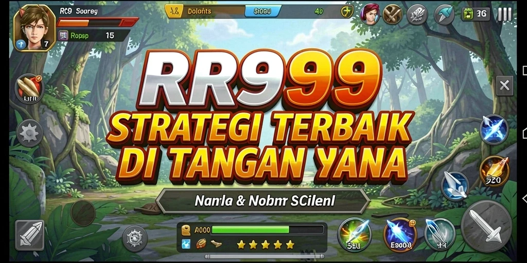Tampilan gameplay menegangkan dan strategi yang mendalam dalam RR999.