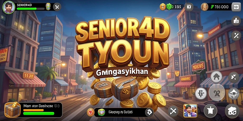 Tampilan gameplay menarik dari SENIOR4D yang penuh strategi.