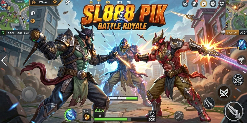 Gameplay SL888 yang menegangkan saat pertempuran berlangsung.