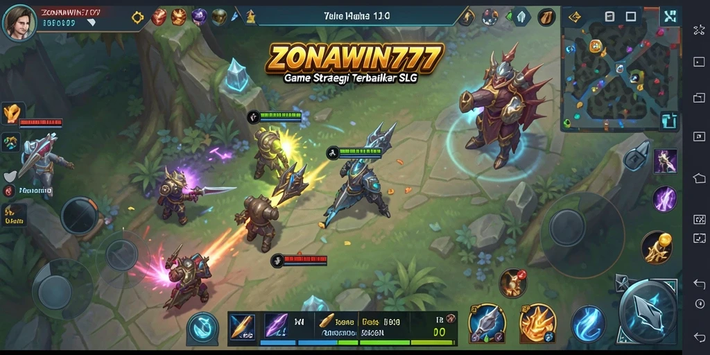 Tampilan menarik dari gameplay ZONAWIN777 yang menantang.